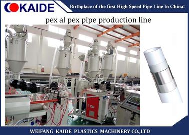 Pex Aluminium Pex Lini Produksi Pipa Komposit Untuk Pipa Diameter 16mm-32mm