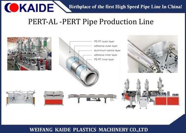 Lima Lapisan PE RT Pipe Extrusion Line Mesin Manufaktur Pipa Plastik