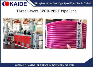 Barrier Oxygen Barrier Line Produksi Pipa Plastik Lima Lapisan PERT Pipa Membuat Mesin