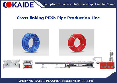 16-63mm PEX Pipe Extrusion Line Cross Linked Mesin Pembuat Pipa PEX
