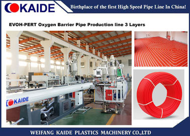Mesin Pipa Pex Penghalang Oksigen EVOH 3 Lapisan 15 m/Min Kecepatan CE Disetujui