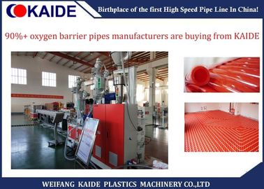 Mesin Pembuat Pipa Plastik Multi Layers Pexb Oxygen Barrier Pipe Produksi
