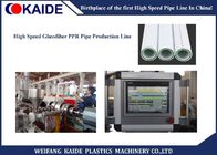 Glassfiber PPR Pipa Line Produksi Tiga Lapisan Mesin Pembuat Tabung Plastik