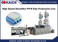 Kecepatan Tinggi Glassfibre PPR Pipa Line Produksi 28m / Min Untuk Ukuran Pipa Dia 20-63mm
