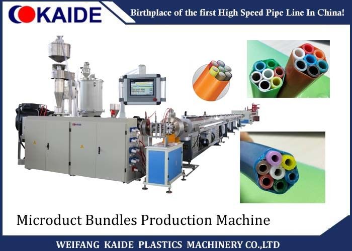KAIDE PE Line Produksi Pipa / Mesin Produksi Pelindung Untuk Penutup Tabung Inti Silikon HDPE