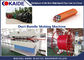 4 Cara Mesin Pembuat Pipa Plastik 20m / min 30m / min Saluran Produksi Bundel